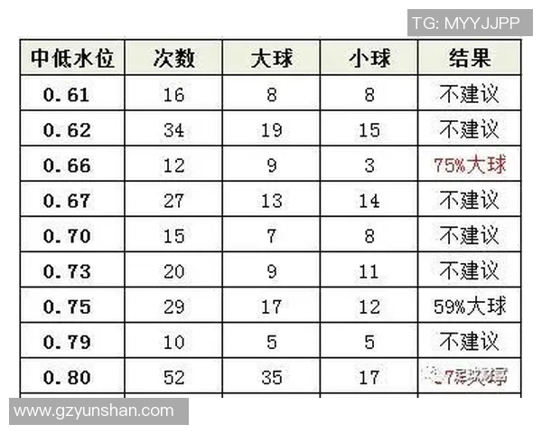 深入解析足球水位变化对比赛结果的影响与投注策略探讨